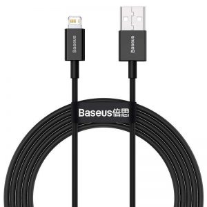 کابل لایتنینگ بیسوس Baseus Superior Series USB to iP CALYS-C01 طول 2 متر و توان 2.4 آمپر