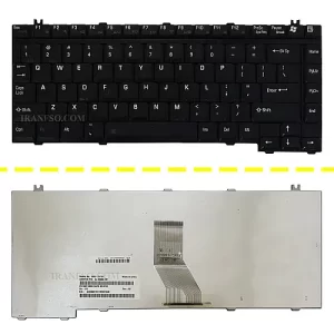 کیبرد لپ تاپ توشیبا Keyboard Toshiba Satellite Pro A10 مشکی دست دوم+7 روز مهلت تست