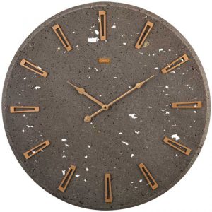 ساعت ديواری سنگی لوتوس کد S-30201-TRUSSVILLE سایز 59cm سانتی متر