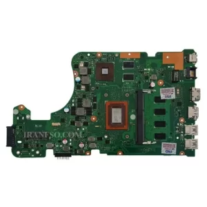 مادربرد لپ تاپ ایسوس Mainboard Asus K555_CPU-FX-8800_EDP_Ram-4GB_VGA-2GB گرافیک دار+یک ماه گارانتی