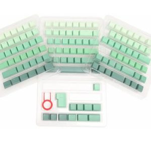 مجموعه کامل کلید کیبورد مکانیکال ردراگون مدل A140 WHITE-MILKY GREEN +گارانتی اصلی