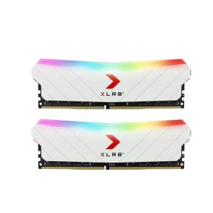رم پی ان وای مدل RAM PNY 16G 3600 DDR4 XLR8 RGB WHITE (8GB x 2)