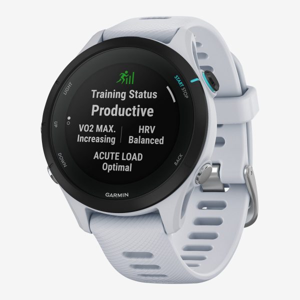 ساعت هوشمند گارمین Garmin Forerunner 255s music whitestone رنگ سفید