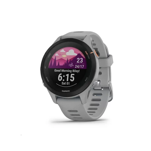 ساعت هوشمند گارمین Garmin Forerunner 255s Powder Grey رنگ طوسی